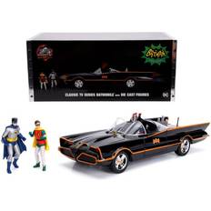 Batman & robin figur Jada DC Comics Batman and Robin Batmovil Metal 1966 car figure set