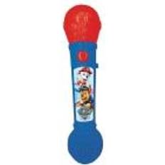 Paw Patrol Microfoni Giocattolo Paw Patrol Lexibook Microfono Bambini, Giocattolo Musicale, Altoparlante Integrato, efetti Luminosi, Melodie Pre-registrati Incluse, Blu/Rosso, Colore, S