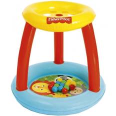 Aufblasbar Babyspielzeuge Bestway Fisher Price aufblasbare Spielinsel mit 15 Spielbällen, 89x84 cm