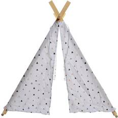 Play Tent Tent DKD Home Decor Cotton Wood Unicorn (110 x 110 x 106 cm)