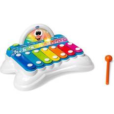 Plastic Toy Xylophones Chicco Flashy the Xylophone, White