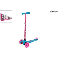 Sparkcykel 3 hjul Street Rider Sparkcykel 3 hjul med justerbart styre Abec 7 rosa