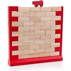 Jouets d'Équilibre Longfield Jeu D'équilibre Le Mur En Briques De Bois