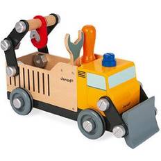 Janod BRICO'KIDS byggesæt Byggevogn Truck (træ) gul- i dag 10x babypoints