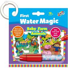 Dyr Malebøker Galt First Water Magic Baby Farm Animals