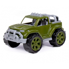 Plastlegetøj 4x4 firhjulstrækkere Polesie Militærbil i net (38,5x22,5x20cm)