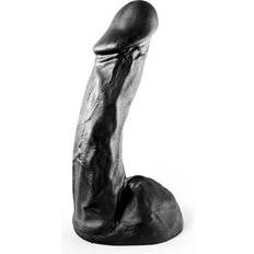 Dildo 23cm Sexleksaker All Black Anal Dildo 23 cm