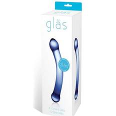 Multicoloured Dildos Sex Toys Curved G-Spot Dildo Glas 05624