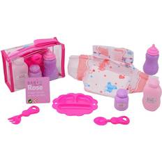 Baby care set Johntoy Baby Rose Care-set i väska