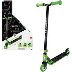 Plastique Trottinettes Scooter CB Riders Stunt Acrobatics Black/Green (61 x 37 x 80 cm)