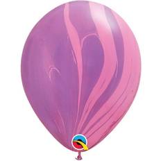 Qualatex Latex Ballons Superagate Pink/Violet 25-pack