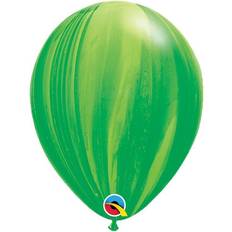 Qualatex Latex Ballons Superagate Green/Lime Green 25-pack