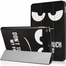 MTK iPad 9.7" (2017) Slim fit tri-fold fodral Do Not Touch My Pad