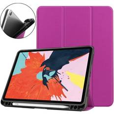 MTK Apple iPad Air Surfplattafodral MTK Apple iPad Air (2020) Slim fit tri-fold fodral Lila