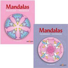 Mandala Malebøger Prinsesser & Enhjørninger