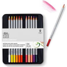 Gris Crayons de Couleur Winsor & Newton Et Studio Collection Set of 24