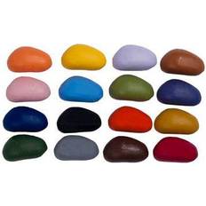 Crayon Rocks 16 Colors in a Red Velvet Bag