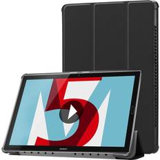 Mediapad m5 MTK Tri-fold Case With Stand For Huawei Mediapad M5 10 M5 10 (pro) Black