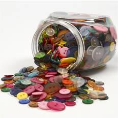 Creativ Company Assorterede Knapper 12-18-20 mm 800 stk