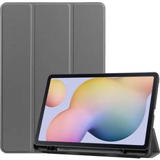MTK Slim Fit Cover Fodral Till Samsung Galaxy Tab S7 Grå
