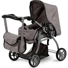MaMaMeMo Dockvagn med babylift (Grå)