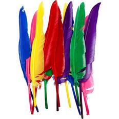 Creativ Company Kunst en Ambachten Creativ Company Feathers, L: 27 cm, assorted colours, 12 pc/ 1 pack