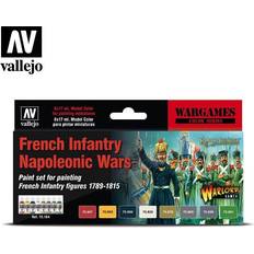 Vallejo color set Vallejo VAL70164 AV Model Color Set French Infantry Napol Wars(8)