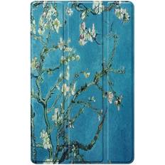 Samsung t515 MTK Samsung Galaxy Tab A 10.1 (2019) Sm-t515 Case Tree Med Blomster Multicolor