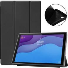 Lenovo Tab M10 - Surfplattor - Svarta Surfplattafodral MTK Tri-fold Fodral till Lenovo Tab M10 HD Gen 2 Svart