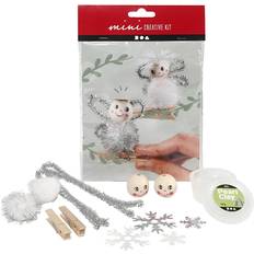 DIY on sale Creativ Company e mini kit, angels on wooden pegs, 1 set