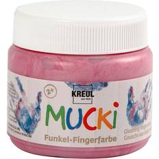 Fingermaling, metallic rosa, 150ml