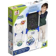 Tavle til børn Chicos 2-i-1 Kridttavle Og Whiteboard På Ben Til Børn 12 Dele