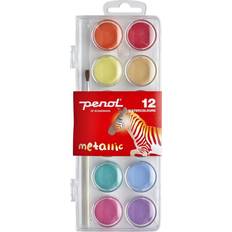 Penol Verf Penol Watercolours Metallic x12 30mm