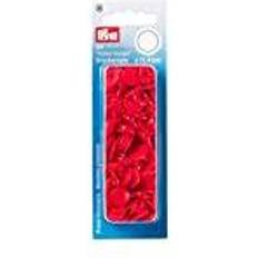 Prym plasttryckknappar Prym Plasttryckknappar Color snaps Ø12,4 mm Röd 30st