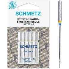 Sysaker (Stretch, Size: 90/14) Schmetz Sewing Machine Needles, 5pk