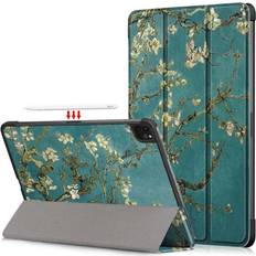 Ipad pro 11 2021 slim fit MTK iPad Pro 11" 2021/2020/2018 Slim fit tri-fold fodral Blossom