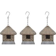 Nidi per Uccelli - Uccelli e Insetti Animali domestici vidaXL Birdhouses Basket 3-pack