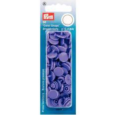 Lila Tryckknappar Prym Plasttryckknappar Color snaps Ø12,4 mm Lavender 30st