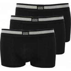 Jockey Boxers Kalsonger Jockey Cotton Stretch Short Trunk 3-pack - Black