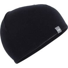 Icebreaker Damen Accessoires Icebreaker Merino Pocket Beanie Unisex - Black/Gritstone Heather