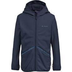 Wasserdicht Fleecejacken Vaude Kids Pulex Hooded Jacket - Dark Sea