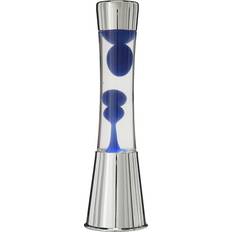 Fisura Chrome Base Lava Lamp
