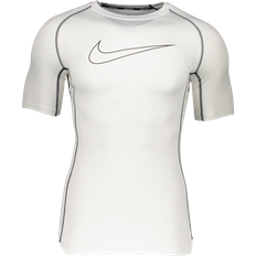 NIKE XXL Base Layers NIKE Dri-Fit Pro Short Sleeve Top Men - White/Black