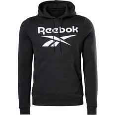 Reebok Hombre Suéteres Reebok Ri Flc Oth Bl Hoodie Black/White Male