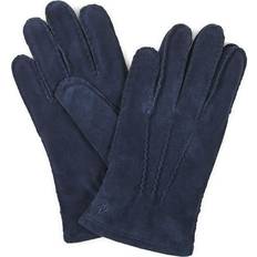 Blåa Handskar Morris Morris Suede Gloves - Blue