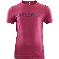 Kid's Lightwool T-shirt - Cerise (102955-89)