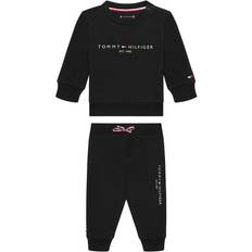 Tommy Hilfiger Chándales Tommy Hilfiger Baby Essential Logo Sweatshirt & Joggers Set - Black (KN0KN01357)