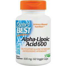 Vitamin C Amino Acids Doctor's Best Alpha Lipoic Acid 600mg 60 pcs