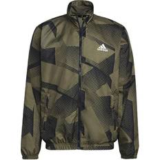 Adidas Herre Ytterklær Adidas Sportswear Graphic Track Top - Multicolor/Orbit Green/Carbon