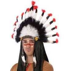 Th3 Party Indian Headdress Black White